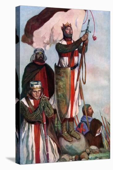 Crusaders Sighting Jerusalem, 1909-Stephen Reid-Stretched Canvas