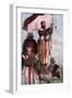 Crusaders Sighting Jerusalem, 1909-Stephen Reid-Framed Giclee Print