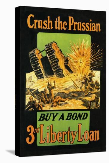 Crush the Prussian: Buy a Bond-null-Stretched Canvas