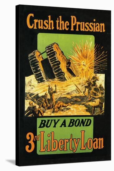 Crush the Prussian: Buy a Bond-null-Stretched Canvas