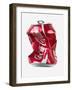 Crushed Coca Cola Can Cut-out-Mark Sykes-Framed Photographic Print