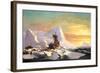 Crushed in the Ice-William Bradford-Framed Giclee Print