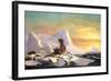 Crushed in the Ice-William Bradford-Framed Giclee Print