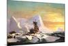 Crushed in the Ice-William Bradford-Mounted Giclee Print