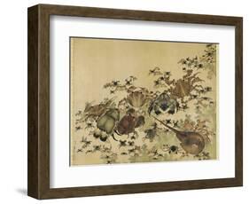 Crustaceans, Edo Period C.1825-Katsushika Hokusai-Framed Giclee Print