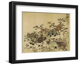 Crustaceans, Edo Period C.1825-Katsushika Hokusai-Framed Giclee Print
