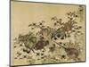 Crustaceans, Edo Period C.1825-Katsushika Hokusai-Mounted Giclee Print