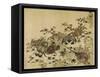 Crustaceans, Edo Period C.1825-Katsushika Hokusai-Framed Stretched Canvas
