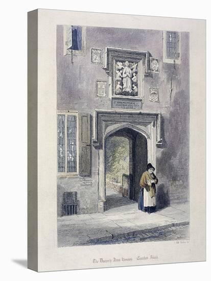 Crutched Friars, London, 1851-John Wykeham Archer-Stretched Canvas
