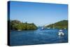 Cruz Bay, capital of St. John, Virgin Islands national park, US Virgin Islands, West Indies, Caribb-Michael Runkel-Stretched Canvas