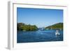 Cruz Bay, capital of St. John, Virgin Islands national park, US Virgin Islands, West Indies, Caribb-Michael Runkel-Framed Photographic Print