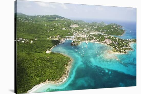 Cruz Bay on St. John in the U.S. Virgin Islands-Macduff Everton-Stretched Canvas