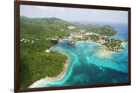 Cruz Bay on St. John in the U.S. Virgin Islands-Macduff Everton-Framed Photographic Print