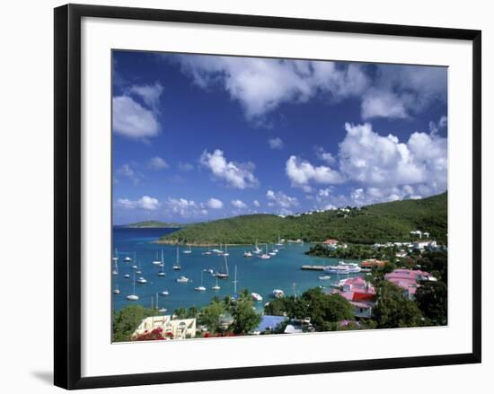 Cruz Bay, St, John, Us Virgin Islands, Caribbean-Walter Bibikow-Framed Photographic Print