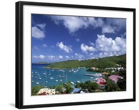 Cruz Bay, St, John, Us Virgin Islands, Caribbean-Walter Bibikow-Framed Photographic Print