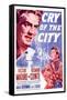 Cry of the City, Victor Mature, Richard Conte-null-Framed Stretched Canvas