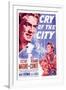 Cry of the City, Victor Mature, Richard Conte-null-Framed Art Print