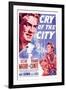 Cry of the City, Victor Mature, Richard Conte-null-Framed Art Print