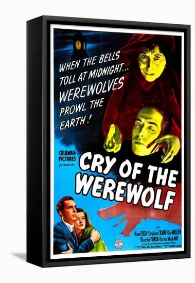 Cry of the Werewolf-null-Framed Stretched Canvas