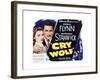 Cry Wolf-null-Framed Art Print