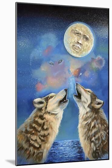 Cry Wolf-Sue Clyne-Mounted Giclee Print