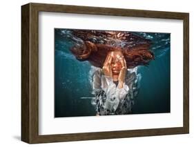 Cry-Dmitry Laudin-Framed Photographic Print