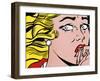 Crying Girl, c.1963-Roy Lichtenstein-Framed Art Print