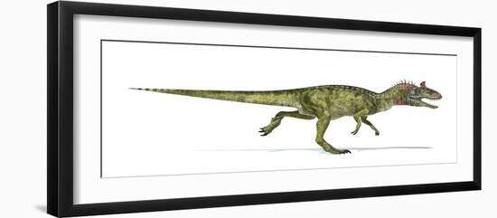 Cryolophosaurus Dinosaur, Artwork-null-Framed Photographic Print