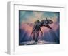 Cryolophosaurus Dinosaur-Joe Tucciarone-Framed Premium Photographic Print