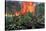 Cryolophosaurus Dinosaurs Fleeing from a Deadly Forest Fire-null-Stretched Canvas