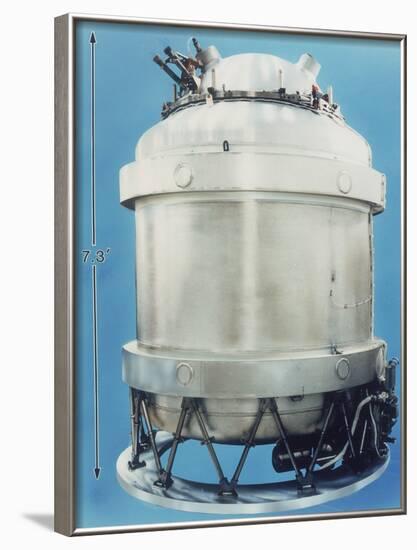 Cryostat for Cobe Satellite, 1989, Usa-null-Framed Photographic Print