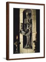 Crypt Detail, Church of St. Mary of Prayer and Death, Rome, Italy-null-Framed Giclee Print