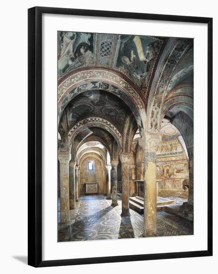 Crypt in St Mary Cathedral, Anagni, Lazio, 11th-12th Century-null-Framed Giclee Print