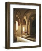 Crypt of Abbey of St John in Venus, Fossacesia, Italy, 12th Century-null-Framed Giclee Print