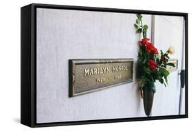 Crypt of Marilyn Monroe-null-Framed Stretched Canvas