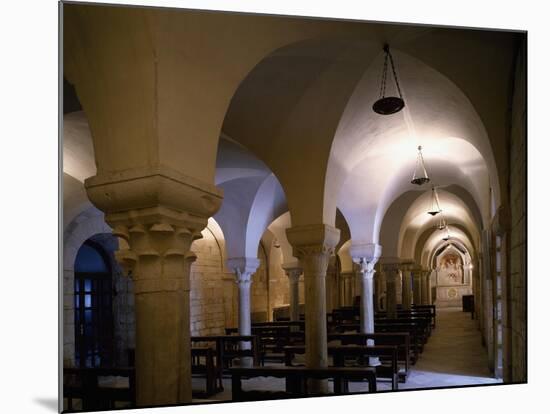 Crypt of Santa Maria Della Scala, Trani Cathedral-null-Mounted Giclee Print