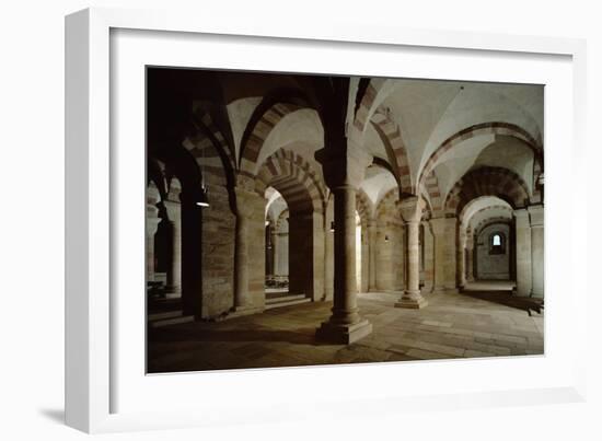 Crypt of Speyer Cathedral, Begun 1030 by Konrad II-null-Framed Giclee Print