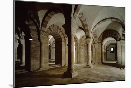 Crypt of Speyer Cathedral, Begun 1030 by Konrad II-null-Mounted Giclee Print