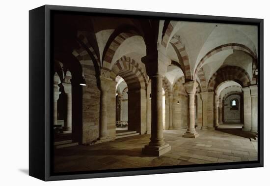 Crypt of Speyer Cathedral, Begun 1030 by Konrad II-null-Framed Stretched Canvas