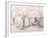 Crypt of St Mary-Le-Bow, C1819-Frederick Nash-Framed Giclee Print