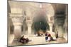 Crypt of the Holy Sepulchre, Jerusalem, Plate 20 from Volume I of "The Holy Land"-David Roberts-Mounted Giclee Print