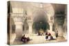 Crypt of the Holy Sepulchre, Jerusalem, Plate 20 from Volume I of "The Holy Land"-David Roberts-Stretched Canvas