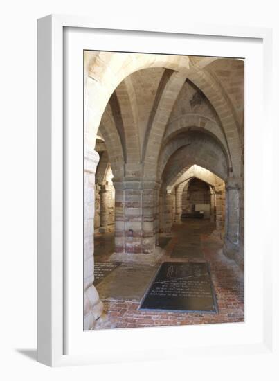 Crypt, the Collegiate Church of St Mary, Warwick, Warwickshire, 2010-Peter Thompson-Framed Photographic Print