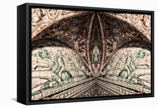 Crypt Tiles, 2015-Ant Smith-Framed Stretched Canvas