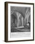 Crypt under Gerard's Hall on the South Side of Basing Lane, City of London, 1795-John Thomas Smith-Framed Giclee Print