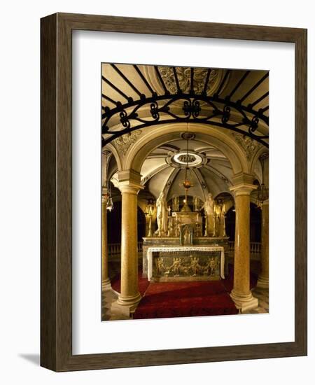 Crypt with Frescoes-Antonio Maria Viani-Framed Giclee Print