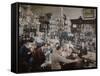 Crystal Bar, Virginia City, Nevada, 1945-Nat Farbman-Framed Stretched Canvas