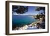 Crystal Bay View, Lake Tahoe, Nevada-George Oze-Framed Photographic Print