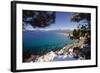 Crystal Bay View, Lake Tahoe, Nevada-George Oze-Framed Photographic Print