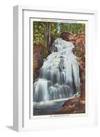 Crystal Cascade, Tickerman's Ravine, New Hampshire-null-Framed Art Print